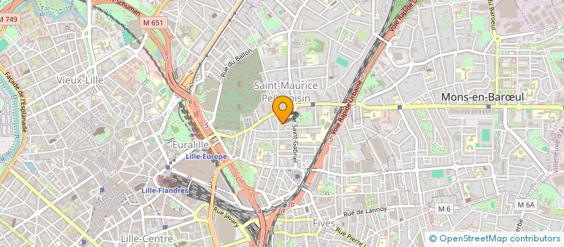 localisation de l'entreprise MONSIEUR JULES MIGNONET à LILLE