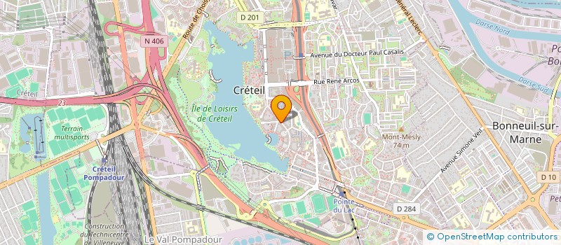 localisation de l'entreprise MONSIEUR JULES MILOVANOVIC  CRETEIL