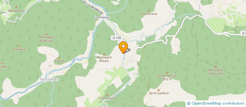 localisation de l'entreprise MONSIEUR JULES MONNIER  TEYSSIERES