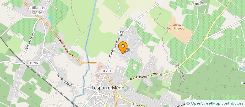 localisation de l'entreprise MONSIEUR JULES MOREAU  LESPARRE-MEDOC