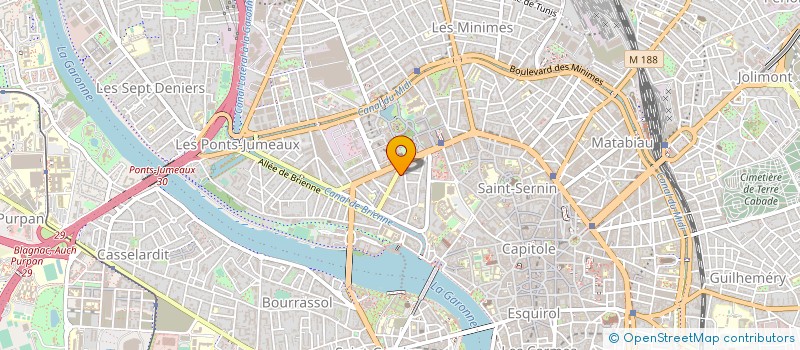 localisation de l'entreprise MONSIEUR JULES MOREL à TOULOUSE