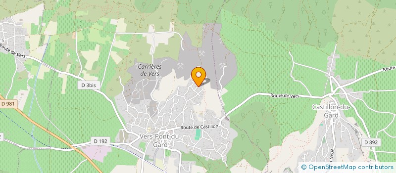 localisation de l'entreprise MONSIEUR JULES MUSSEL  VERS-PONT-DU-GARD