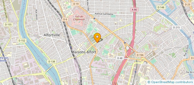 localisation de l'entreprise MONSIEUR JULES NAVAJAS  MAISONS-ALFORT