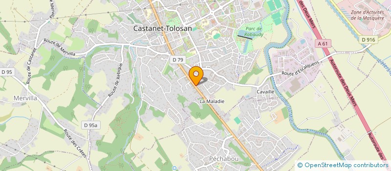 localisation de l'entreprise MONSIEUR JULES NICOLAS à CASTANET-TOLOSAN