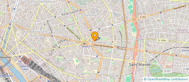 localisation de l'entreprise MONSIEUR JULES NICOLAS  PARIS