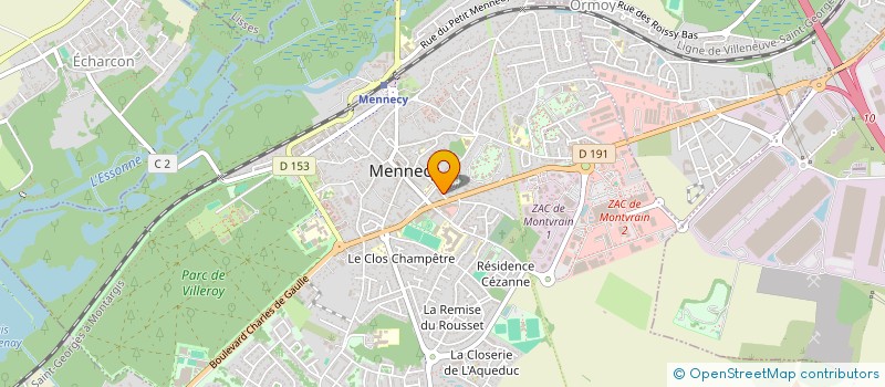 localisation de l'entreprise MONSIEUR JULES OLLIVIER à MENNECY