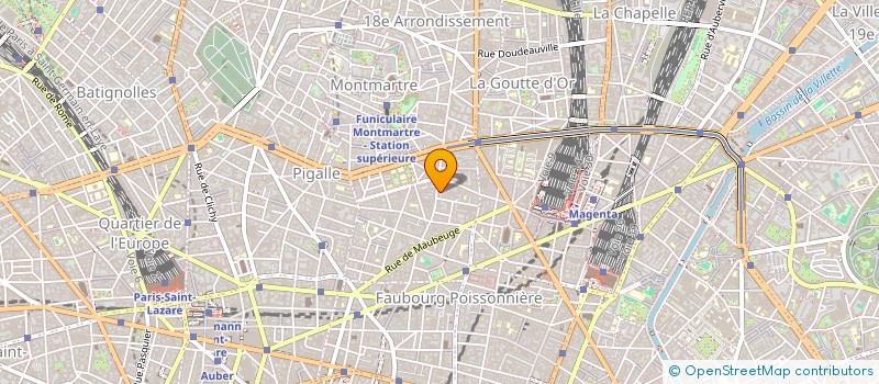 localisation de l'entreprise MONSIEUR JULES ORAND  PARIS