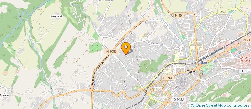 localisation de l'entreprise MONSIEUR JULES ORIGLIO  GAP