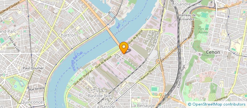 localisation de l'entreprise MONSIEUR JULES OUVRARD  BORDEAUX