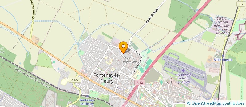 localisation de l'entreprise MONSIEUR JULES OZANEAUX  FONTENAY-LE-FLEURY