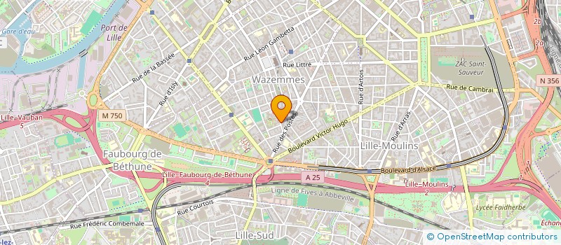 localisation de l'entreprise MONSIEUR JULES PAINDAVOINE  LILLE