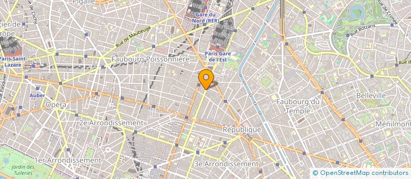 localisation de l'entreprise MONSIEUR JULES PAQUIN  PARIS