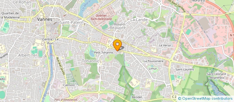 localisation de l'entreprise MONSIEUR JULES PARENT à VANNES