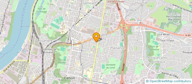 localisation de l'entreprise MONSIEUR JULES PASCUAL  CENON