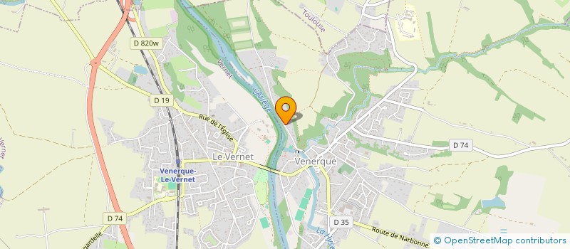 localisation de l'entreprise MONSIEUR JULES PASOTTI à VENERQUE