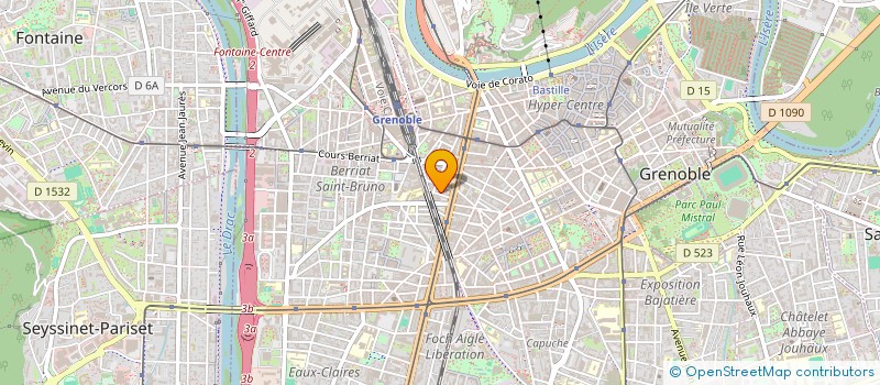 localisation de l'entreprise MONSIEUR JULES PATET à GRENOBLE