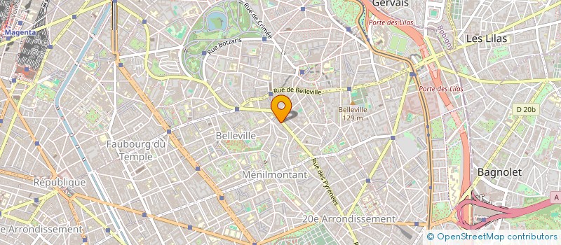 localisation de l'entreprise MONSIEUR JULES PERAHIM  PARIS