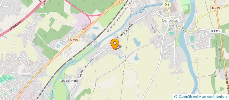 localisation de l'entreprise MONSIEUR JULES PERE  NAINTRE