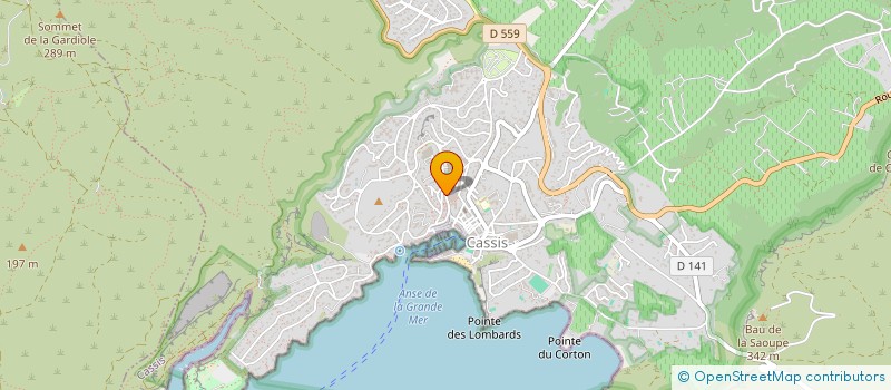 localisation de l'entreprise MONSIEUR JULES PERRIN  CASSIS