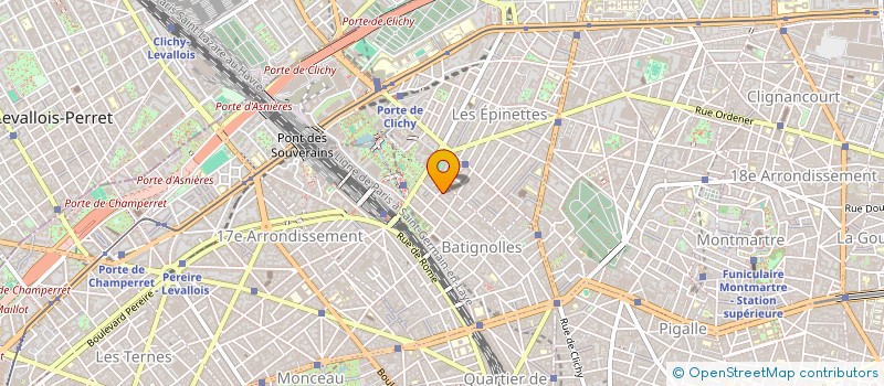 localisation de l'entreprise MONSIEUR JULES PERRIN  PARIS