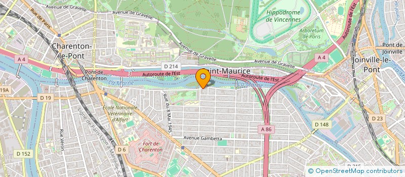 localisation de l'entreprise MONSIEUR JULES PERROT à MAISONS-ALFORT