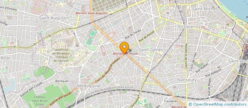 localisation de l'entreprise MONSIEUR JULES PERSCH  BORDEAUX