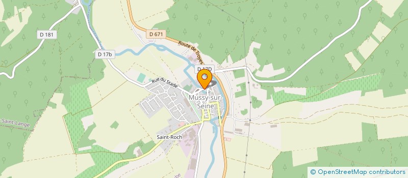 localisation de l'entreprise MONSIEUR JULES PETIT  MUSSY-SUR-SEINE