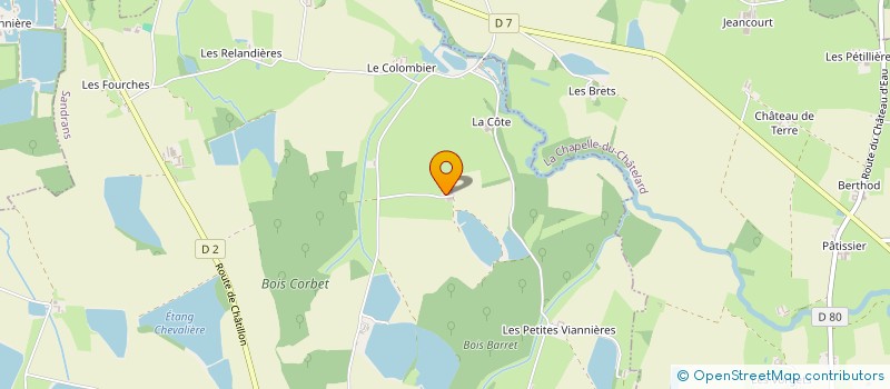 localisation de l'entreprise MONSIEUR JULES PHILIPPON  SANDRANS