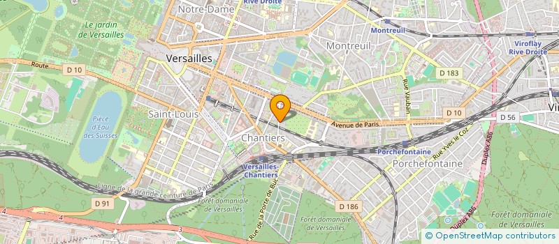 localisation de l'entreprise MONSIEUR JULES PICARD-VILLETTE à VERSAILLES