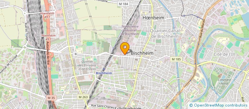 localisation de l'entreprise MONSIEUR JULES PICHOT  BISCHHEIM