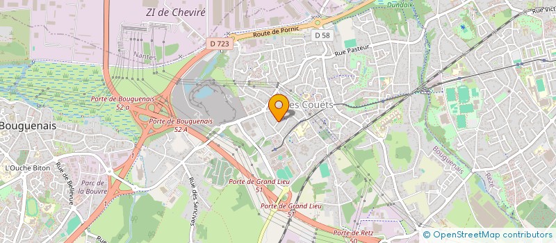 localisation de l'entreprise MONSIEUR JULES PITTIGLIO à BOUGUENAIS