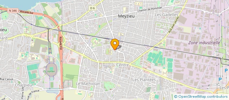 localisation de l'entreprise MONSIEUR JULES POCHAT  MEYZIEU