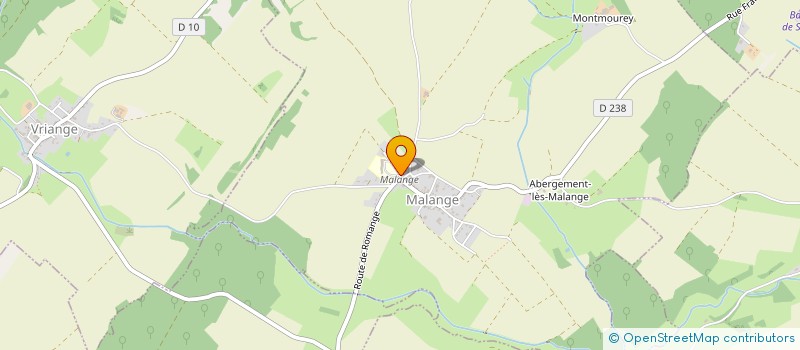 localisation de l'entreprise MONSIEUR JULES PRIEUR-DREVON  MALANGE