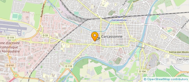 localisation de l'entreprise MONSIEUR JULES RAMON à CARCASSONNE