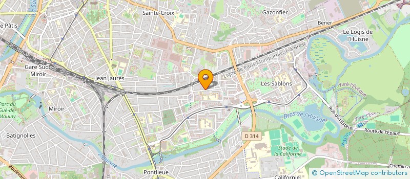 localisation de l'entreprise MONSIEUR JULES RAYMOND NGAMBI  LE MANS