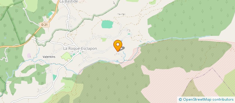 localisation de l'entreprise MONSIEUR JULES REBUFFEL à LA ROQUE-ESCLAPON
