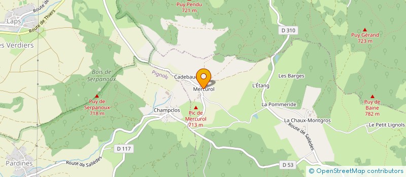 localisation de l'entreprise MONSIEUR JULES REIGNAT à SALLEDES