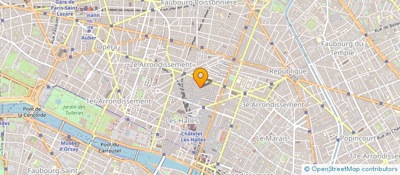 localisation de l'entreprise MONSIEUR JULES RETAUD à PARIS