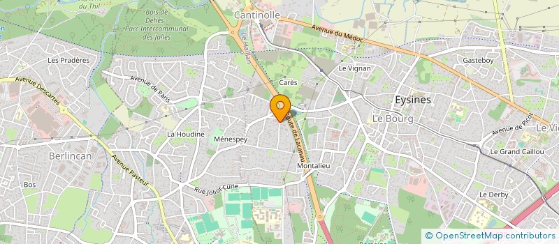 localisation de l'entreprise MONSIEUR JULES RIFFAUD à EYSINES