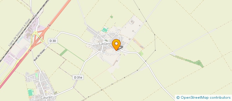 localisation de l'entreprise MONSIEUR JULES ROBERT  LAVANNES