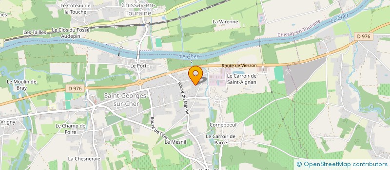 localisation de l'entreprise MONSIEUR JULES RODA  SAINT-GEORGES-SUR-CHER