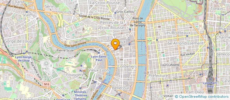 localisation de l'entreprise MONSIEUR JULES ROUGEMOND  LYON