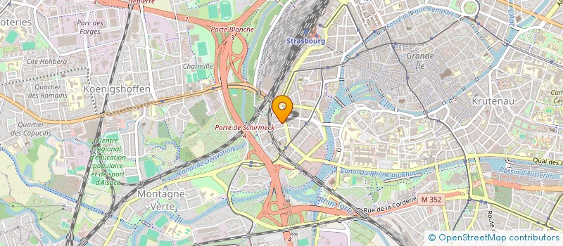 localisation de l'entreprise MONSIEUR JULES ROUXEL à STRASBOURG