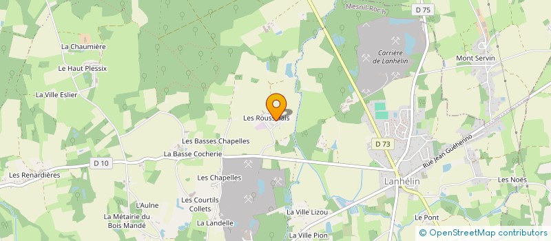 localisation de l'entreprise MONSIEUR JULES ROUXIN  MESNIL-ROC'H