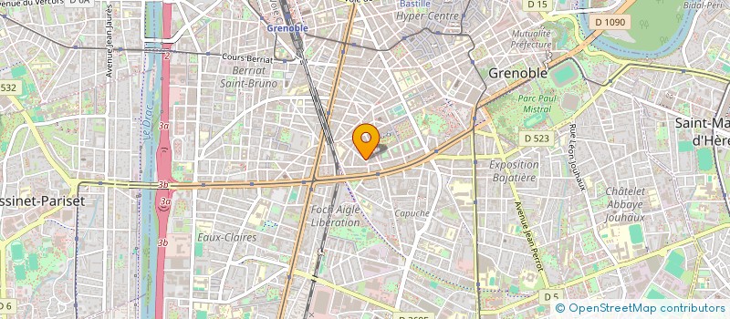 localisation de l'entreprise MONSIEUR JULES ROY à GRENOBLE