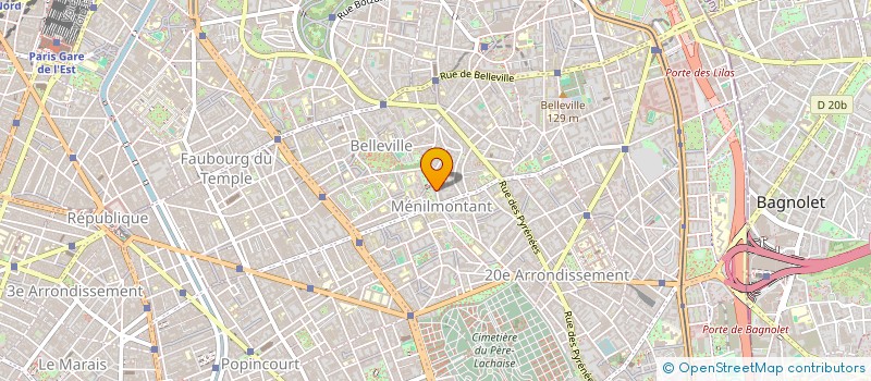 localisation de l'entreprise MONSIEUR JULES SALVADOR JOSE PEREZ  PARIS