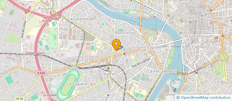 localisation de l'entreprise MONSIEUR JULES SAVELLI à TOULOUSE