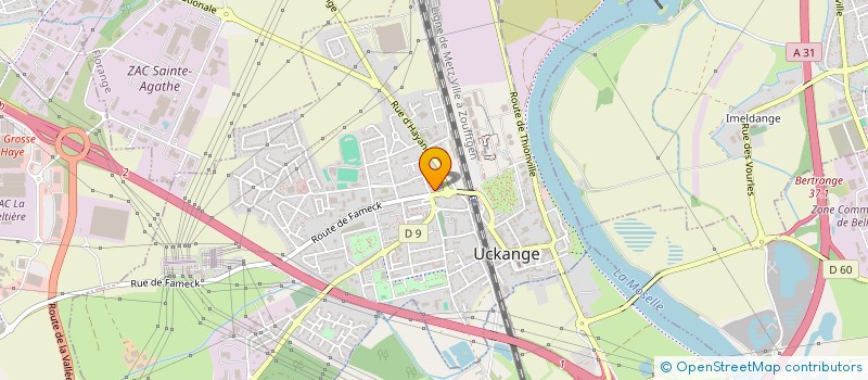 localisation de l'entreprise MONSIEUR JULES SCHAAB  UCKANGE