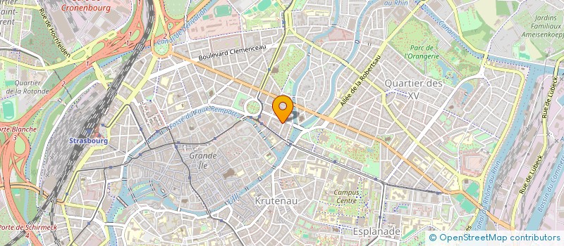 localisation de l'entreprise MONSIEUR JULES SCHEUER  STRASBOURG