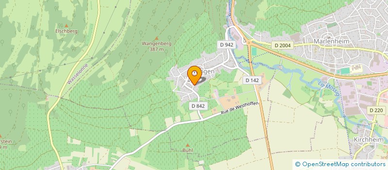 localisation de l'entreprise MONSIEUR JULES SCHNUR à WANGEN